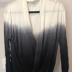 Tie dye wrap top